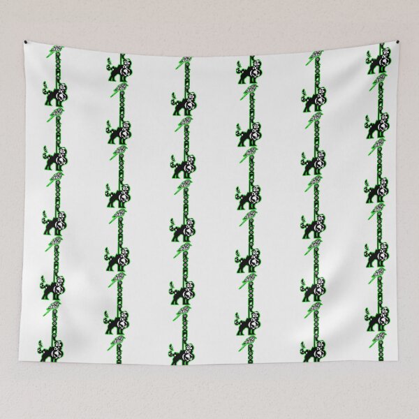 Item preview, Companions in Roar v1- Logoart with the word “Rooar” placed vertically on a feline and a bird on top decorated inside green stroke.  designed and sold by BDLVandFriends.