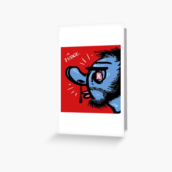 Oh Fudge. Greeting Card