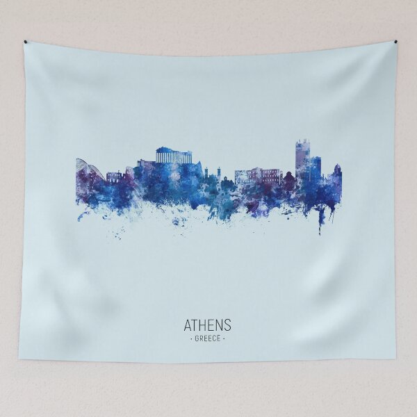 Item preview, Athens Greece Skyline designed and sold by ArtPrints.
