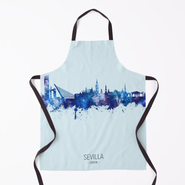 Item preview, Sevilla Spain Skyline designed and sold by ArtPrints.