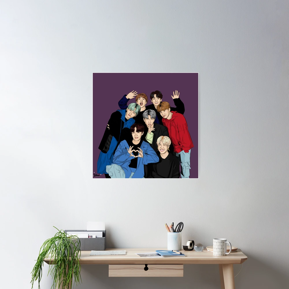 BTS Fanart print 