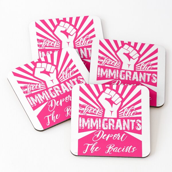 Item preview, keep the immigrants deport the racists designed and sold by OzyManDiaS90.
