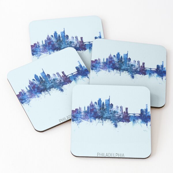 Item preview, Philadelphia Pennsylvania Skyline designed and sold by ArtPrints.