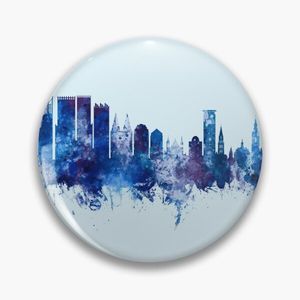 Item preview, The Hague Netherlands Skyline designed and sold by ArtPrints.