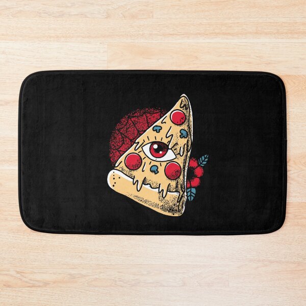 Item preview, The Seeing Slice. Cool Spider Web Pizza designed and sold by shirtdan.