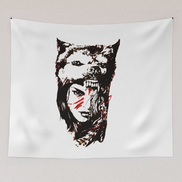 Item preview, Wolf Warrior Girl designed and sold by ShadesArt.