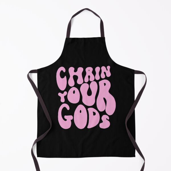 Item preview, Chain Your Gods Pink 70s Lettering designed and sold by WPahat.