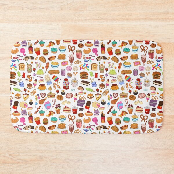 Item preview, Cute Pixel Junk Food designed and sold by siins.