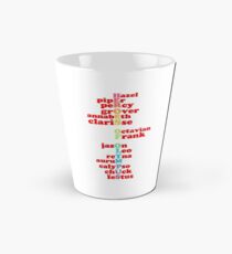 Taza cónica Personajes de Heroes of Olympus Rainbow Writing