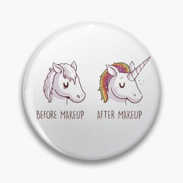 Item preview, Before After Makeup - Unicorn designed and sold by Naolito.