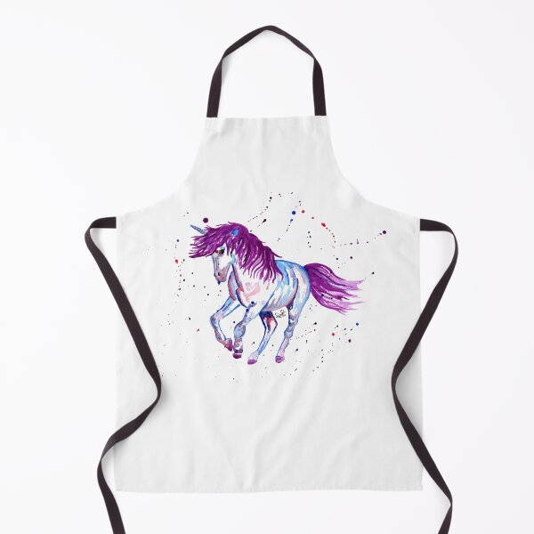 Item preview, Purple Blue Running Unicorn designed and sold by MenagerieMayhem.