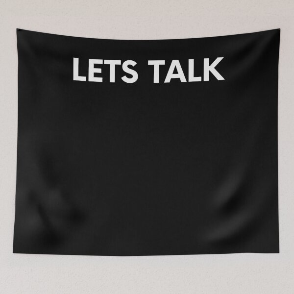 Item preview, Lets Talk designed and sold by BigBoyShop.