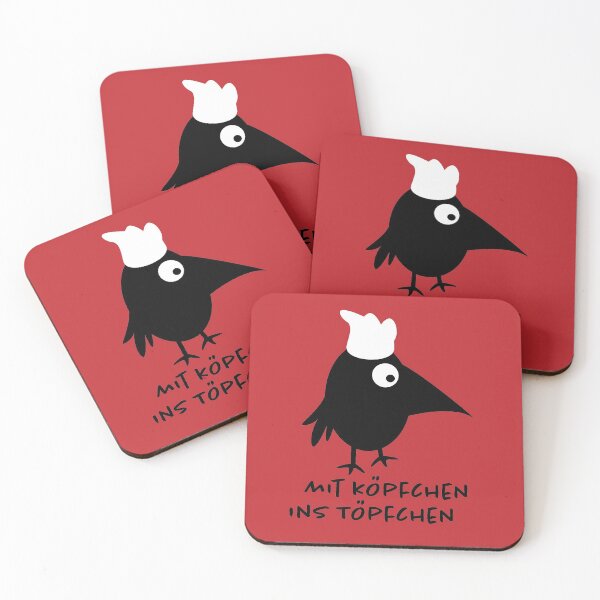 Item preview, Funny raven as a cook designed and sold by spontania.
