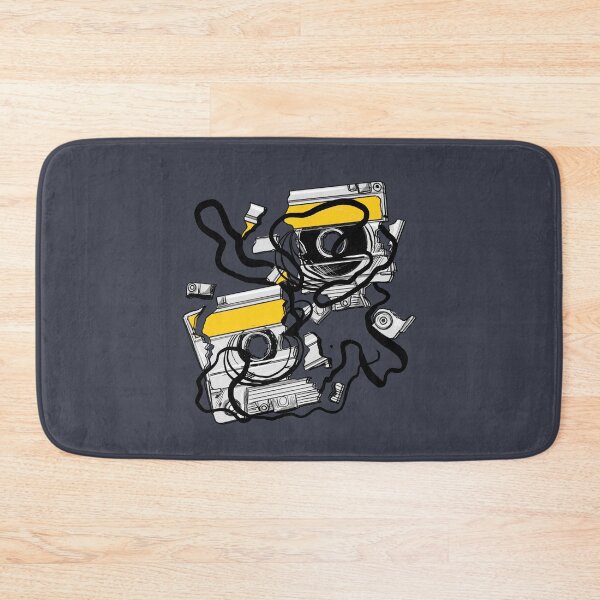 Item preview, Broken Cassette. Smashed. Vintage Retro Heartbreak.  designed and sold by shirtdan.