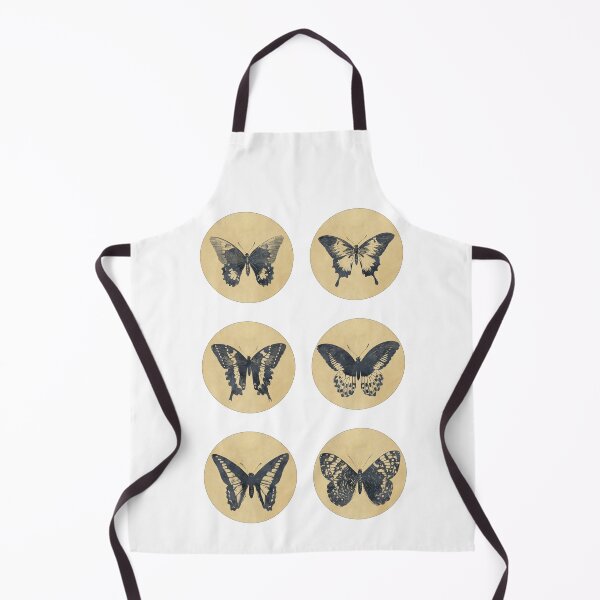 Item preview, Vintage BUTTERFLIES mega sticker pack yellow sepia edition / Pantone Ultimate Grey 2021 designed and sold by Naumovski.
