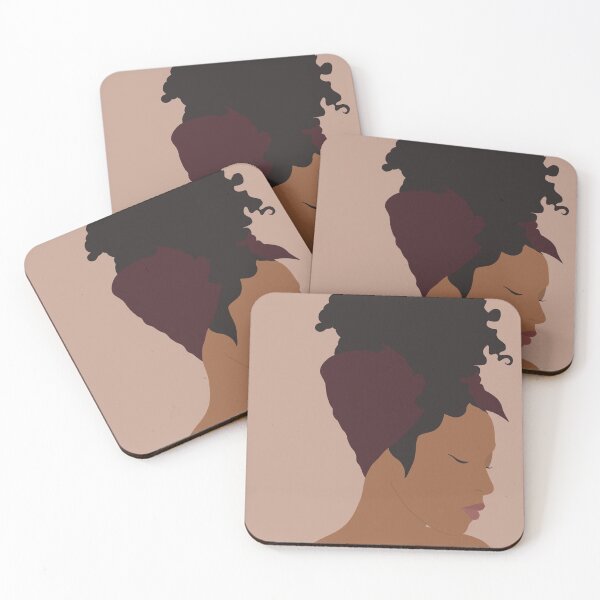 Item preview, Curly Girl Headwrap Minimal Artwork designed and sold by illustratedbyT.