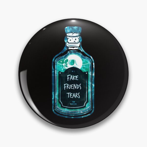Item preview, No more fake Friends just fake friends tears  designed and sold by lovesuperkarma.