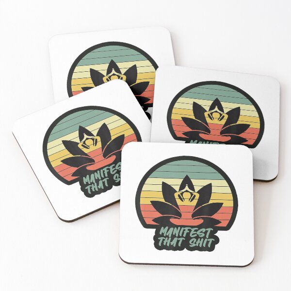 Item preview, Funny Manifest That Shit Vintage Meditation designed and sold by JonesErin.