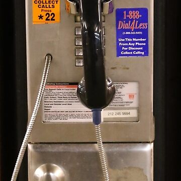 Artwork thumbnail, NYC Public Telephone Payphone by stine1