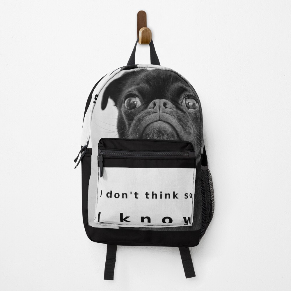 pug backpack for dogs