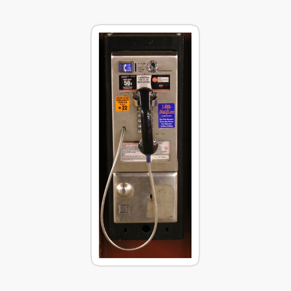 NYC Public Telephone Payphone | iPhone Case