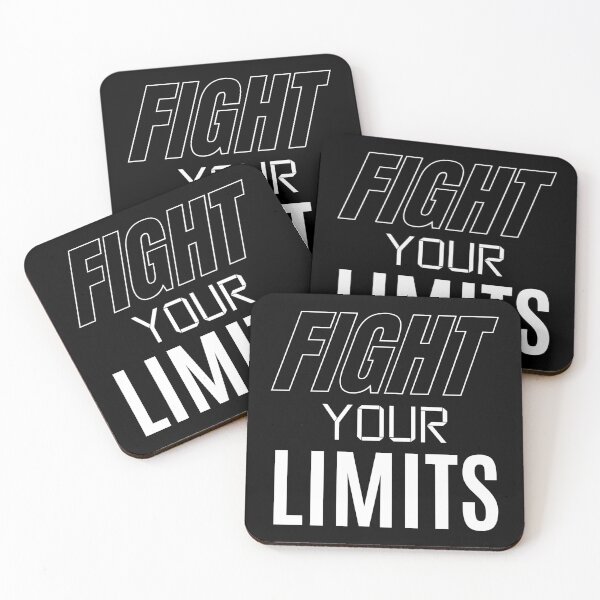 Item preview, Fight Your Limits - text designed and sold by RIVEofficial.