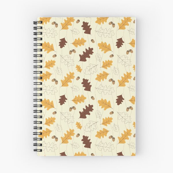 Item preview, Fall Yellow and Brown Oak Leaves and Acorns designed and sold by Cre8iveLady.