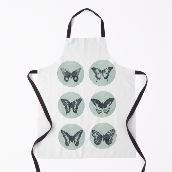 Item preview, Vintage BUTTERFLIES mega sticker pack blue retro sketch edition designed and sold by Naumovski.