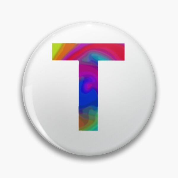 Item preview, Psychedelic Letter T designed and sold by crgart.