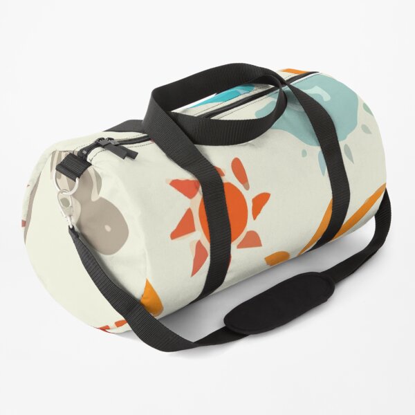 Sun Palm Tree Tropic Duffle Bag