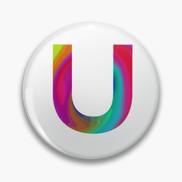 Item preview, Psychedelic Letter U designed and sold by crgart.