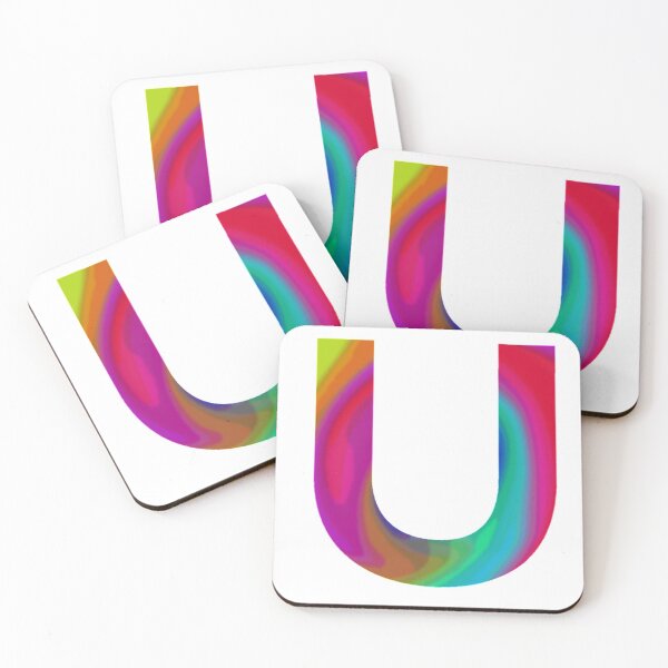 Item preview, Psychedelic Letter U designed and sold by crgart.