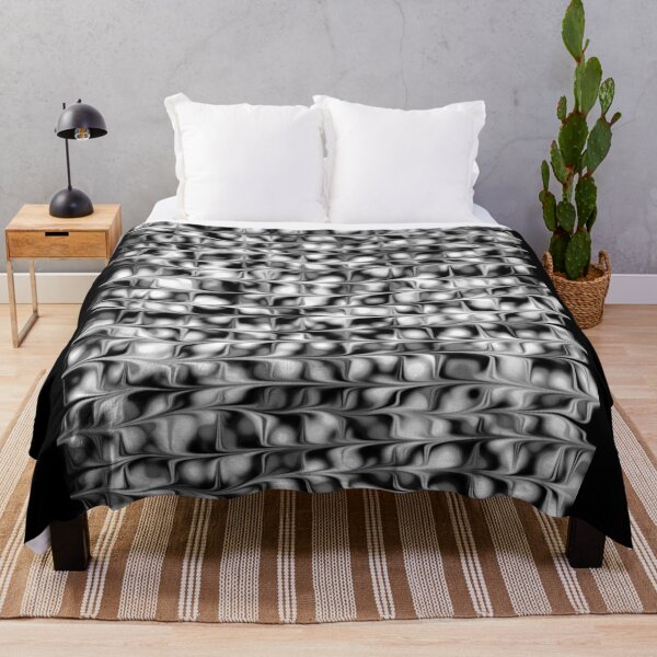 Item preview, black ana white abstract watercolor paint pattern designed and sold by NikaAstra.