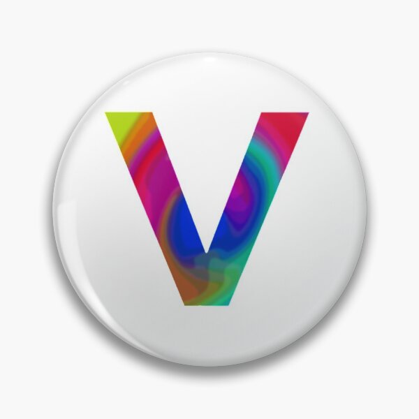 Item preview, Psychedelic Letter V designed and sold by crgart.