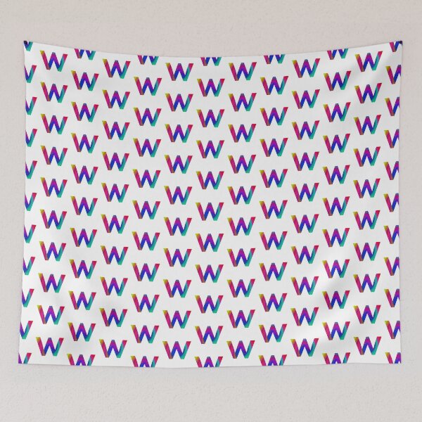 Item preview, Psychedelic Letter W designed and sold by crgart.