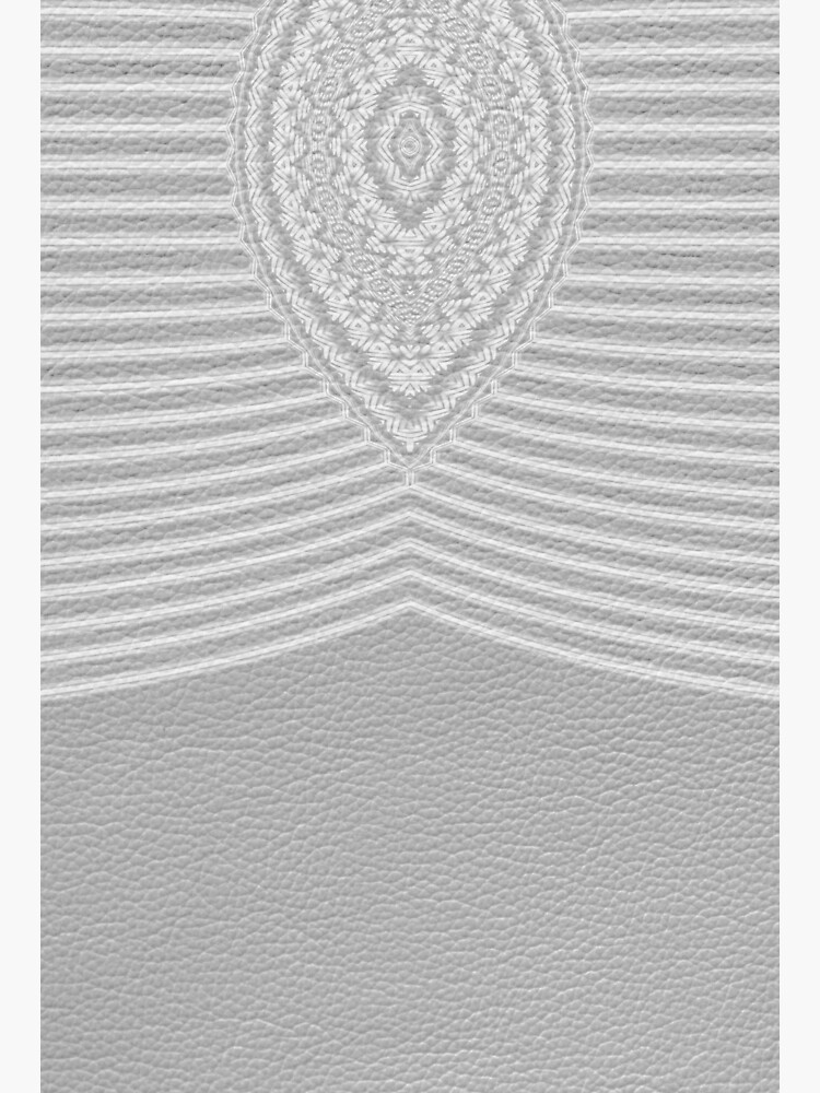 Thumbnail 3 of 3, Sticker, White Royal Brocade (Original) designed and sold by Vk91.
