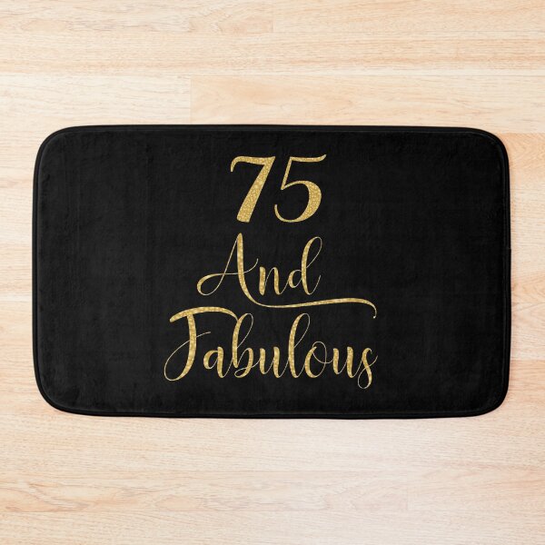 Item preview, Women 75 Years Old And Fabulous 75th Birthday Party graphic designed and sold by Grabitees.