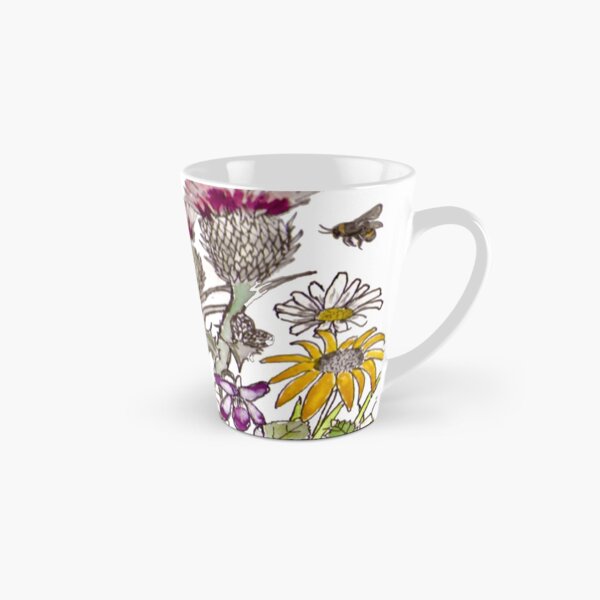 Item preview, English Wildflowers butterfly bees designed and sold by PaulRaynor.