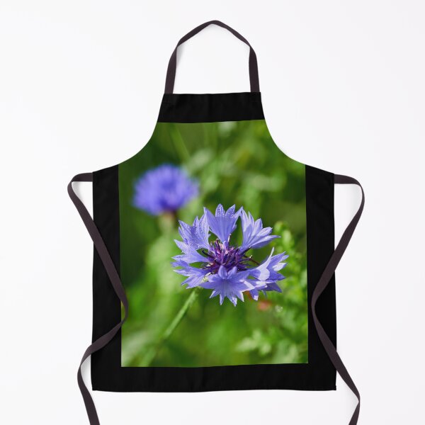Item preview, Morning dew on a Bachelor's button 4 designed and sold by Jouko Lehto Photography.