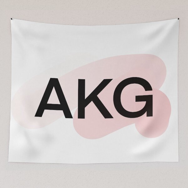 Item preview, AKG simple design, black  designed and sold by ciaobebo.
