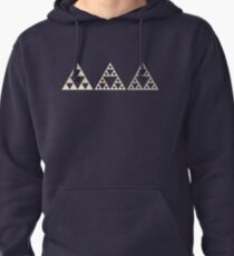 Sierpinski, Triangle, Mathematics, Fractal, Math, Geometry Pullover Hoodie