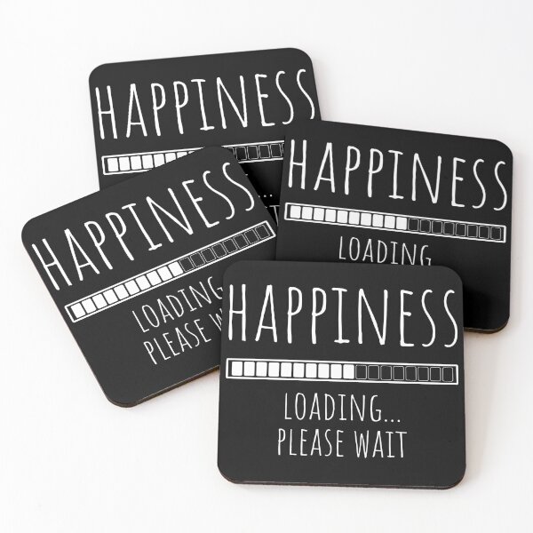 Item preview, HAPPINESS LOADING... PLEASE WAIT designed and sold by RIVEofficial.