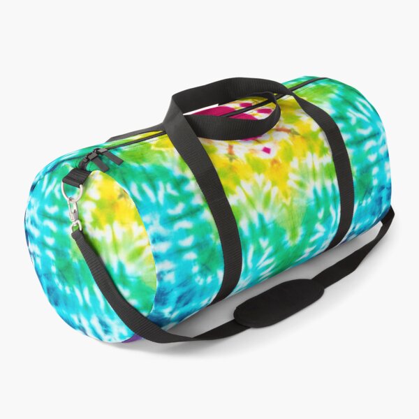 Item preview, Striking Aqua, Green and Red Star Shape Tie Dye Print designed and sold by cgroenewald.