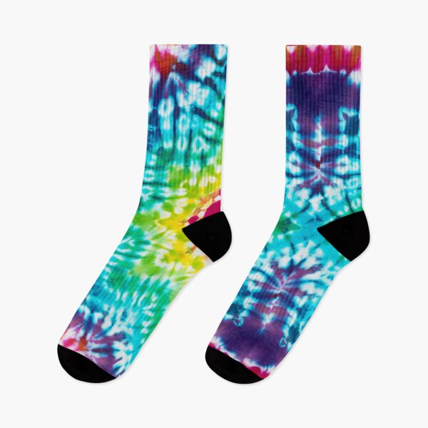 Item preview, Striking Aqua, Green and Red Star Shape Tie Dye Print designed and sold by cgroenewald.