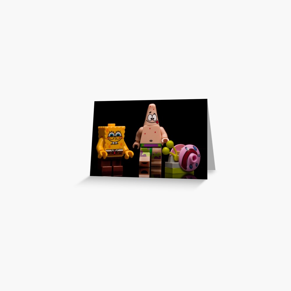 Sad spongebob and patrick | Greeting Card