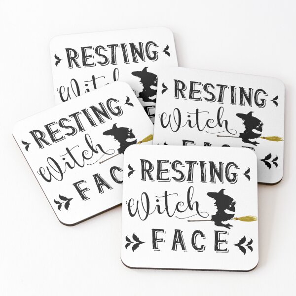 Item preview, Resting Witch Face designed and sold by mymysterycloset.
