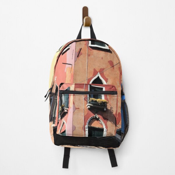 Item preview, Pink building in Venice, Italy designed and sold by DeVeauDesign.