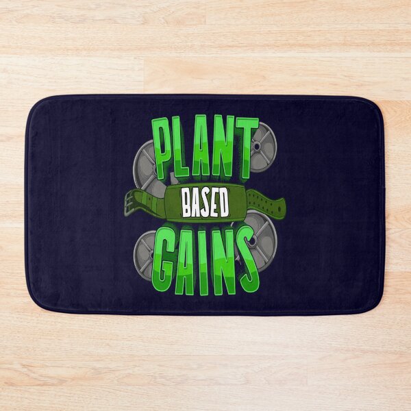 Item preview, Plant Based Gains - Lifting Belt and Weight Plates  - Gym Workout designed and sold by GreenSlate.