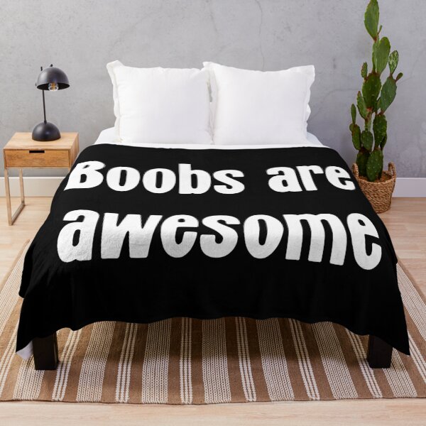 Item preview, Boobs Are Awesome designed and sold by Good-Looking Corpse.