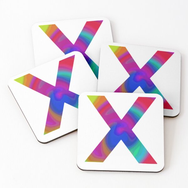 Item preview, Psychedelic Letter X designed and sold by crgart.